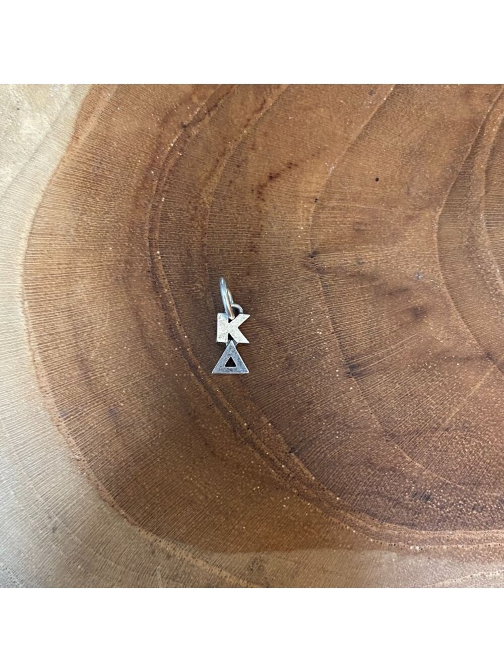 RETIRED James Avery Kappa Delta Charm, Sterling Silver